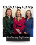 Celebrating our win as the Best Sensory Toy Retailer in Northern Ireland
