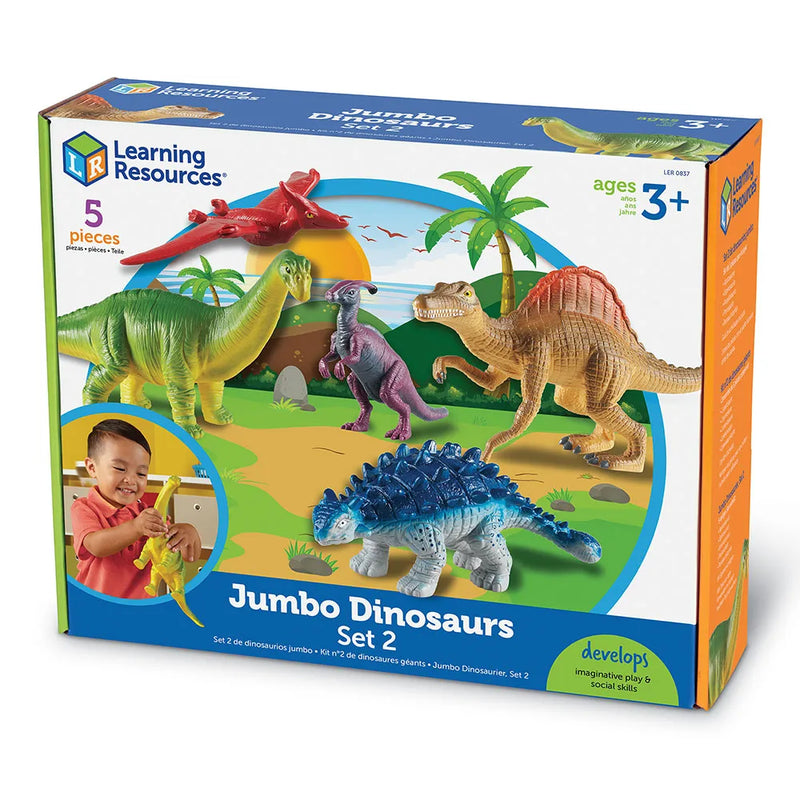 Jumbo Dinosaurs Sets, Learning SPACE