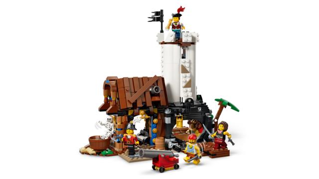 LEGO® Creator (31387) 3-In-1 Iconic Pirate Ship, Activity Toys Learning SPACE