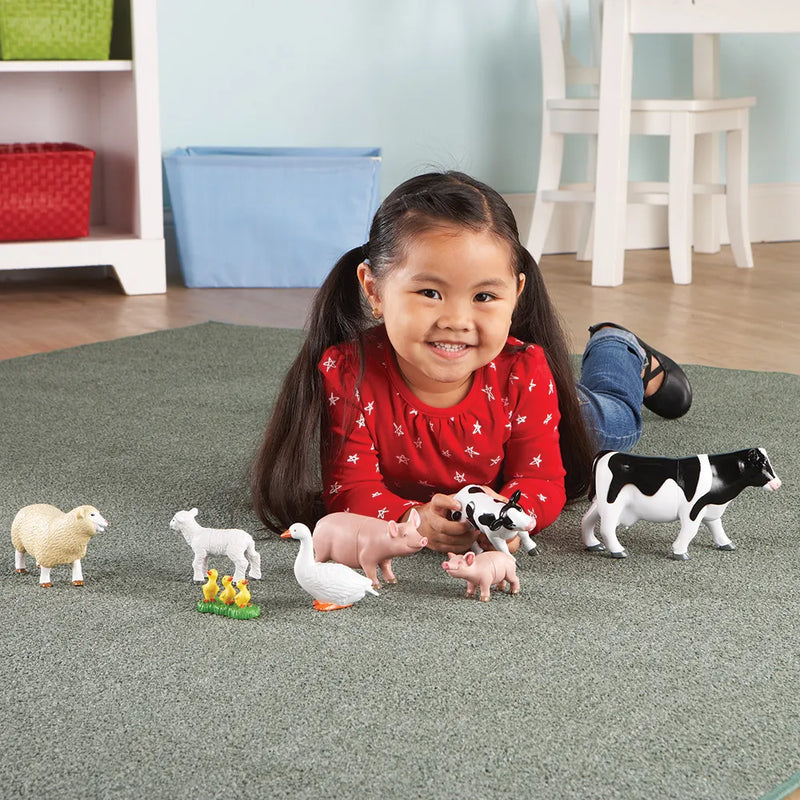 Jumbo Farm Animals - Mommas and Babies, Learning SPACE