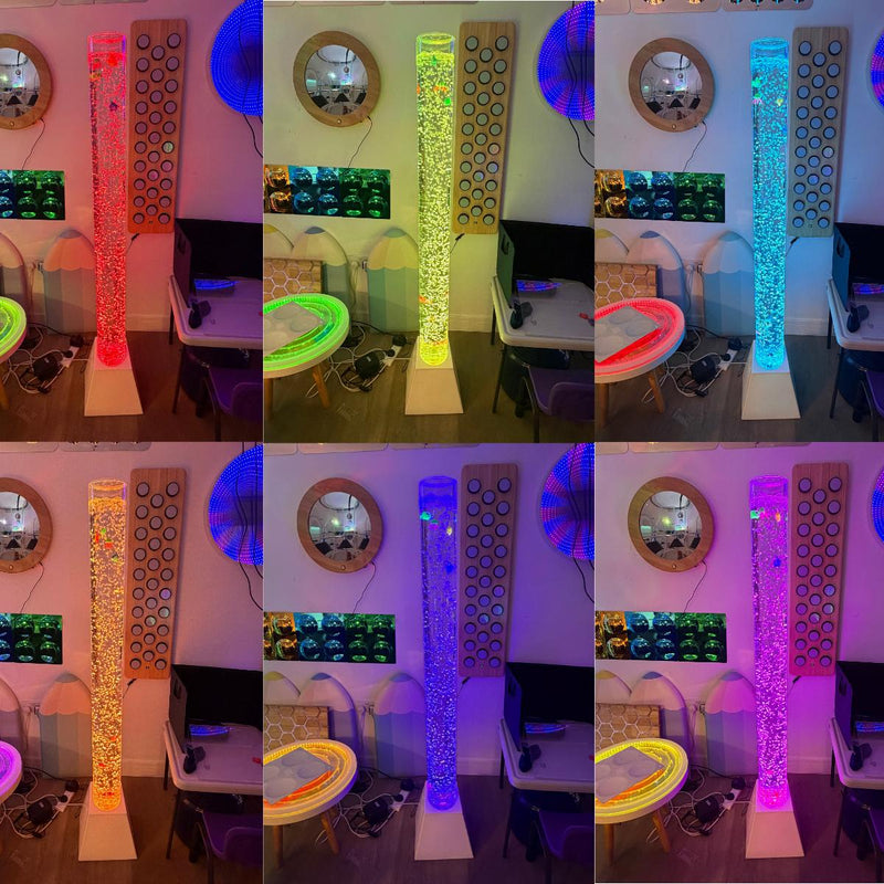 Lumina Multi-Connect Giant Bubble Tube 183cm with Bracket, Learning SPACE