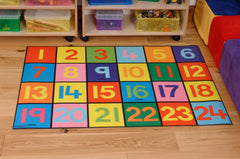 1-24 Number Playmat – A Fun, Engaging Way to Learn Numbers!-Classroom Resources,Counting Numbers & Colour,EA Tender,Educational Play,Educational Soft Play,Mats & Rugs,Playmat,Playmats & Baby Gyms,Rugs-Learning SPACE