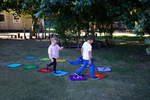1-24 Numbers Mini Indoor/Outdoor Mats with holdall-Counting Numbers & Colour,Dropship,Educational Carpet,Kit For Kids,Mats,Mats & Rugs,Multi-Colour,Rugs,Sit Mats,Square,Wellbeing Furniture-Learning SPACE
