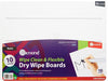10 Dry Wipe Boards - 228x305mm - Wide Ruled, Learning SPACE