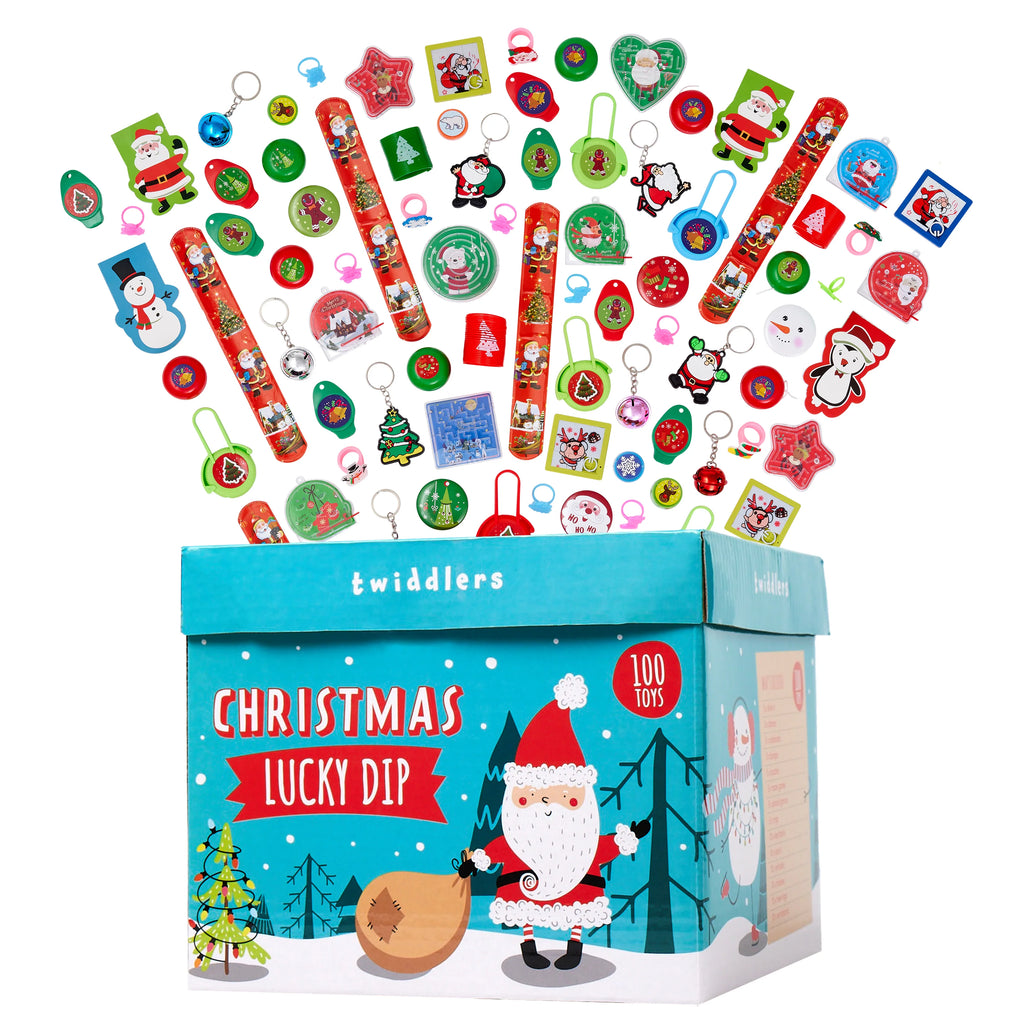 100 Christmas Lucky Dip Toy Box-Calmer Classrooms,Calming & Anxiety,Christmas,Classroom Packs,Games & Toys,Rewards & Behaviour-Learning SPACE