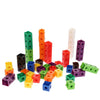 100Pcs Linking Cubes - Learn Numbers and Fractions-Addition & Subtraction,Clever Kidz,Counting Numbers & Colour,Early Years Maths,Fractions Decimals & Percentages,Learning Difficulties,Maths,Maths Toys,Primary Maths-Learning SPACE