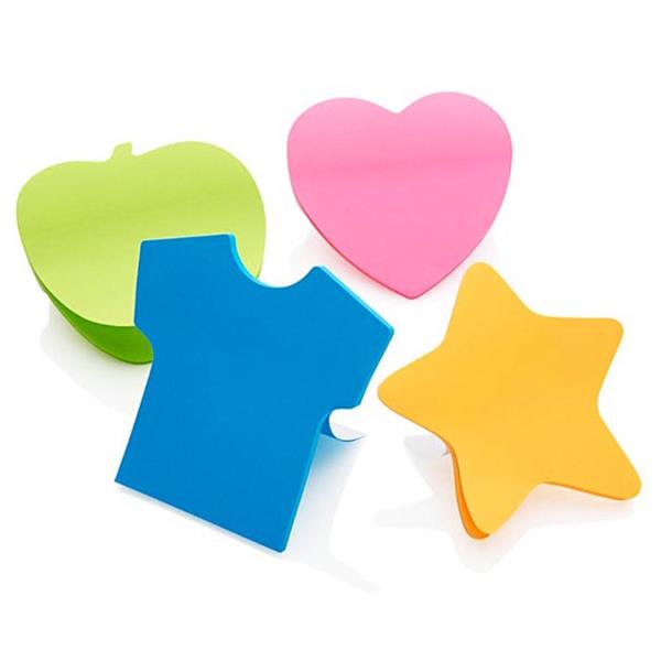 100pce Novelty Notes Assorted Shapes - Sticky Notes, Learning SPACE
