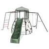 Plum®  Metal Climbing Dome with Slide, Monkey Bars & Swing Arm