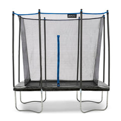 Plum® Rectangular Springsafe® Trampoline & Enclosure, 8 x 6ft Trampoline Learning SPACE