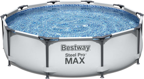 10ft Steel Pro Max Frame Pool-Bestway,Outdoor Sand & Water Play,Seasons,Stock,Summer,Swimming Pools,Water & Sand Toys-Learning SPACE