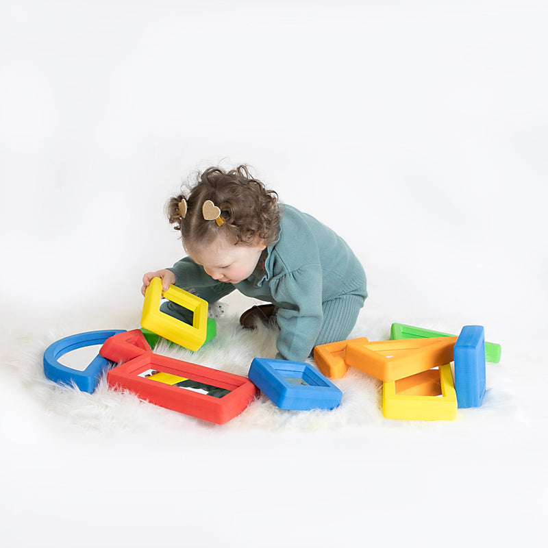 11 Soft Foam Mirrors for Sensory, Learning SPACE