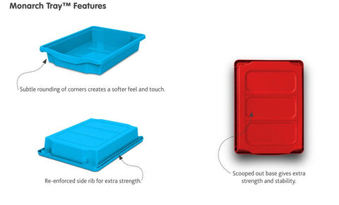 12 Quad Tray Unit-Shelves, Storage, Storage Bins & Baskets, Trays, Wellbeing Furniture-Learning SPACE