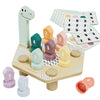 Happy Dino Twist Wooden Game, Learning SPACE