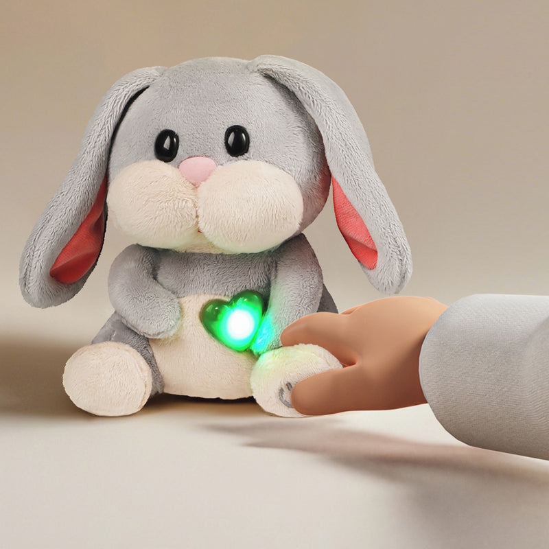 Care Pets - Mummy Bunny Interactive Cuddly Toy, Learning SPACE