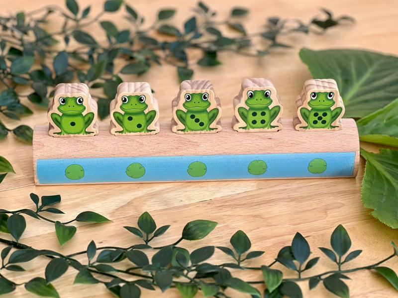 Five Frogs on a Log  - Double-sided Number Line