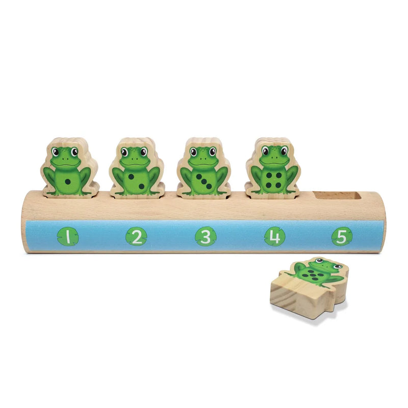 Five Frogs on a Log  - Double-sided Number Line