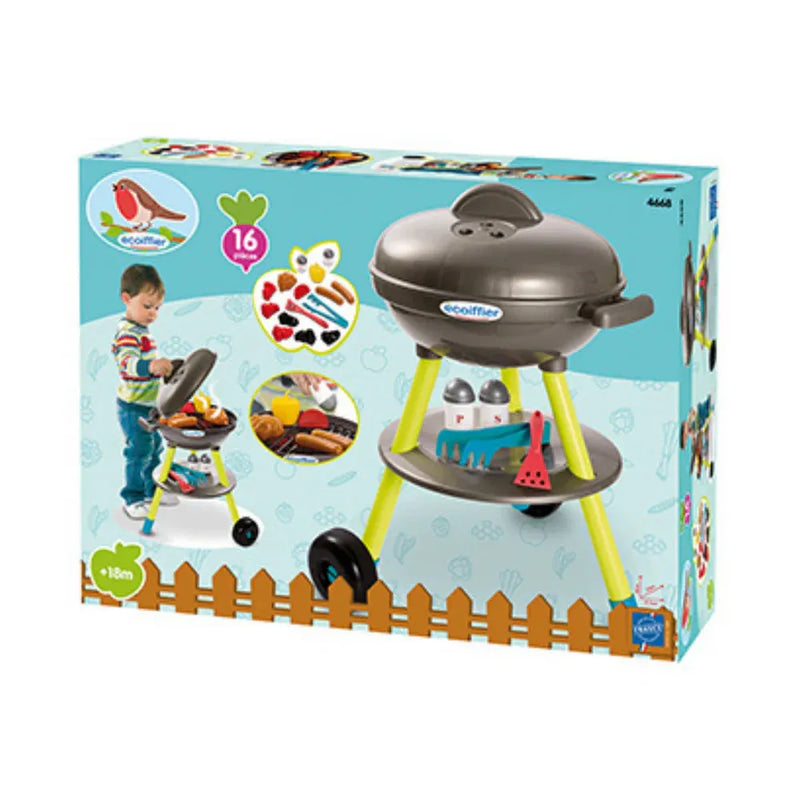 16 Piece Barbeque (BBQ) Role Play Set, Play food Learning SPACE