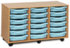 18 Single Tray Unit-Dropship,Shelves,Storage,Storage Bins & Baskets,Trays,Wellbeing Furniture-Learning SPACE