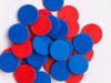 2-Color Counters, Red/Blue (200)