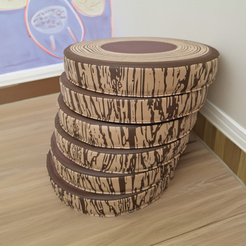 Log Seats Set of 6, Learning SPACE