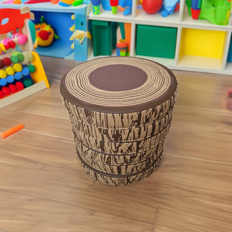Log Seats Set of 6, Learning SPACE