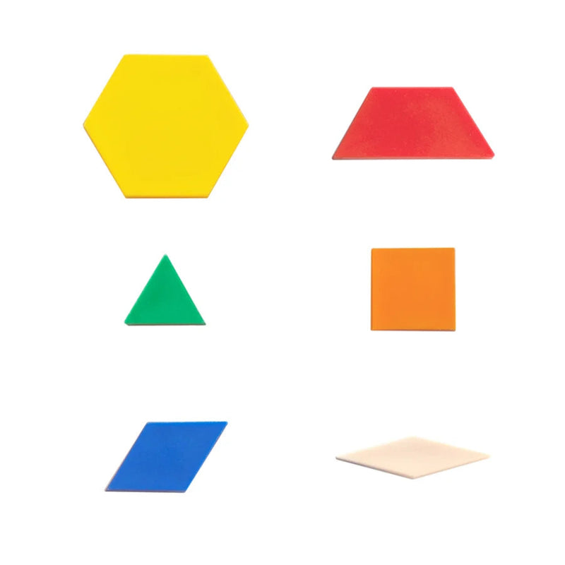 Green-n-Learn Pattern Blocks, Maths Toys Learning SPACE