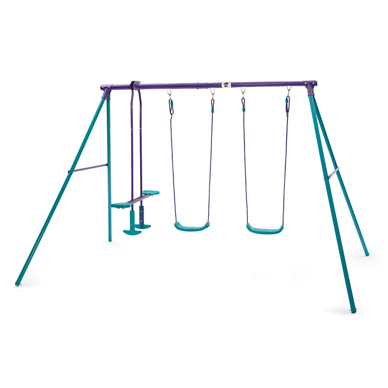 Plum® Jupiter® Double Swing & Glider, Swings Learning SPACE