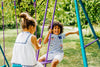 Plum® Jupiter® Double Swing & Glider, Swings Learning SPACE