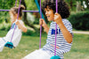 Plum® Sedna® Double Swing Set, Swings Learning SPACE