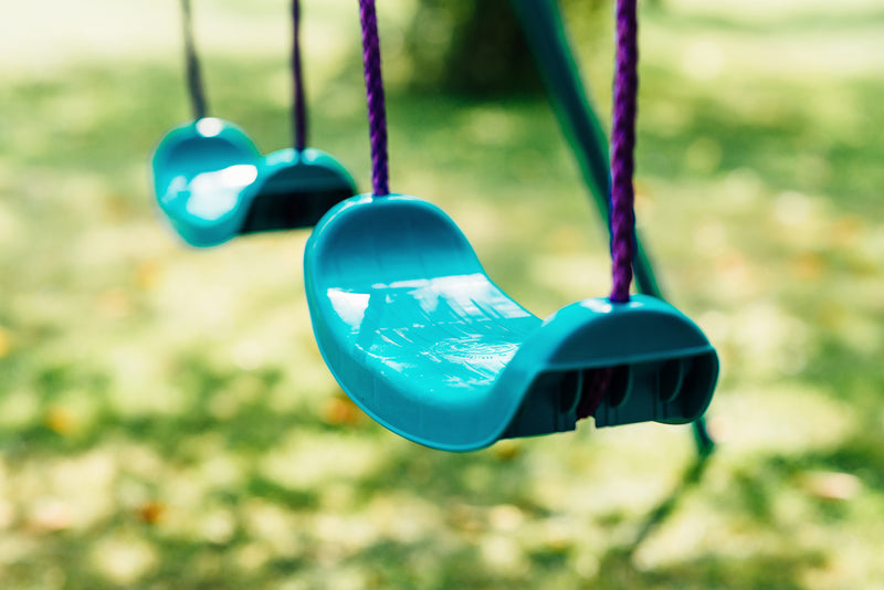 Plum® Sedna® Double Swing Set, Swings Learning SPACE