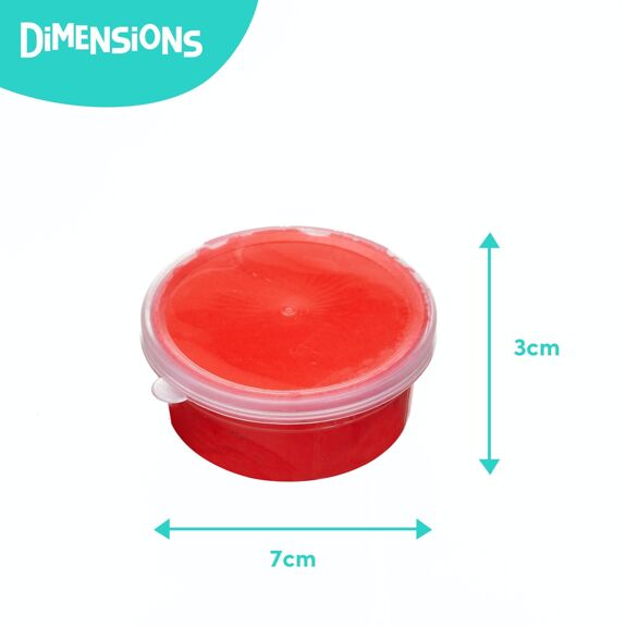 24 Bouncy Putty Pots - Roll into a ball and bounce!, Learning SPACE