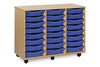 24 Single Tray Unit-Shelves, Storage, Storage Bins & Baskets, Trays, Wellbeing Furniture-Learning SPACE