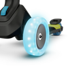 BERG Nexo Foldable Lights LED-Deck 3 Wheeled Scooter, Learning SPACE