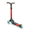 BERG Nexo Foldable Lights LED-Deck 3 Wheeled Scooter, Red Learning SPACE