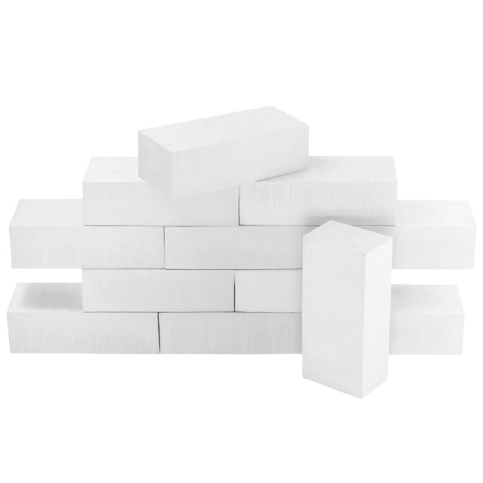 25 White Foam Bricks - Build, Create, and Play!, Learning SPACE