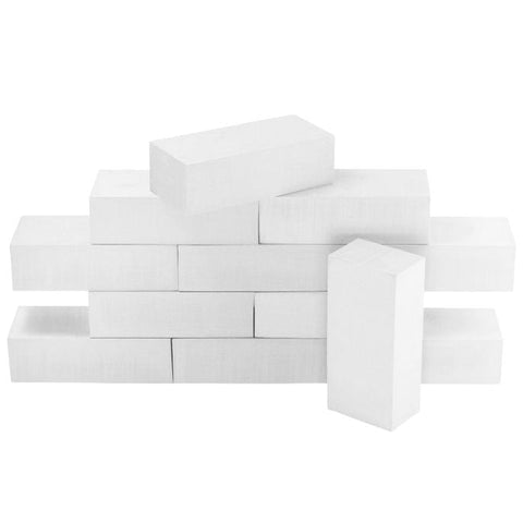 25 White Foam Bricks - Build, Create, and Play!, Learning SPACE