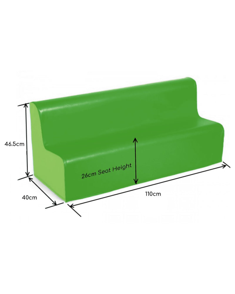 Toddler Vinyl Sofa (26CM Seat Height), Learning SPACE