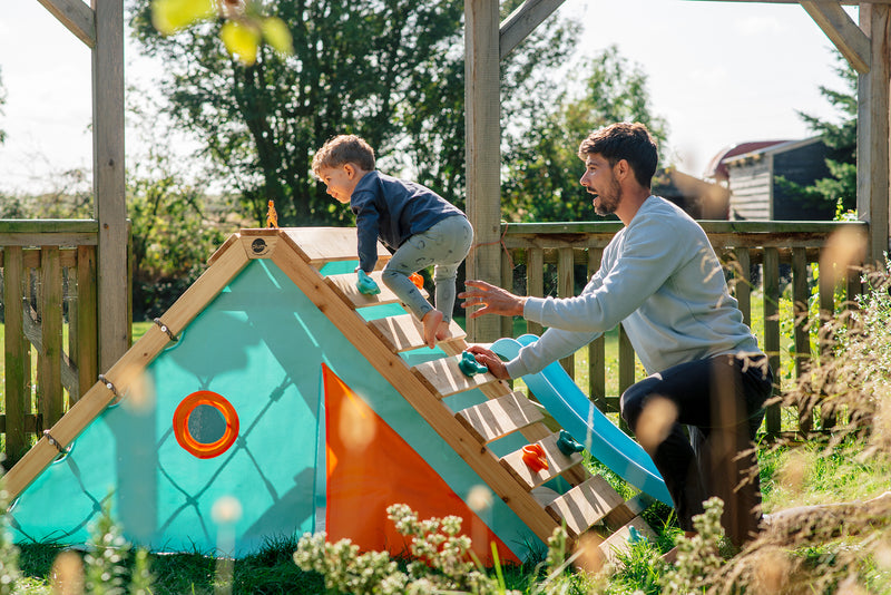 Plum® My First Wooden Playcentre, Outdoor Play Equipment Learning SPACE