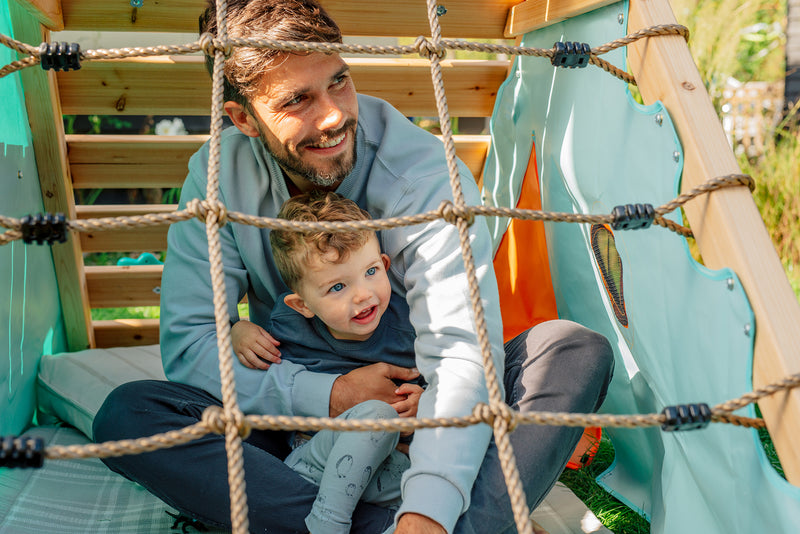 Plum® My First Wooden Playcentre, Outdoor Play Equipment Learning SPACE