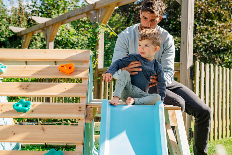 Plum® My First Wooden Playcentre, Outdoor Play Equipment Learning SPACE