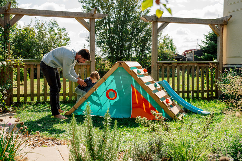 Plum® My First Wooden Playcentre, Outdoor Play Equipment Learning SPACE