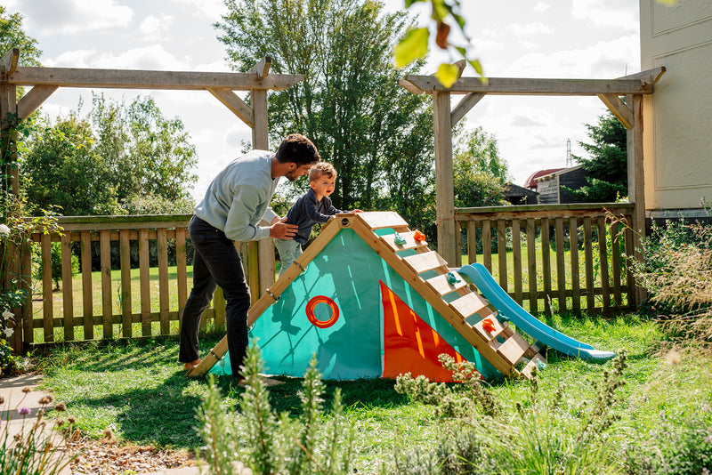 Plum® My First Wooden Playcentre, Outdoor Play Equipment Learning SPACE