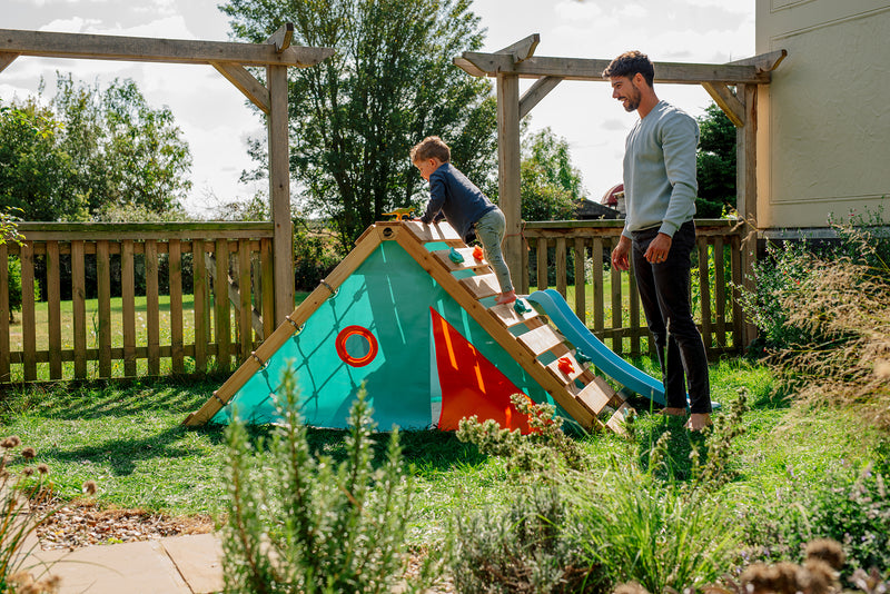 Plum® My First Wooden Playcentre, Outdoor Play Equipment Learning SPACE