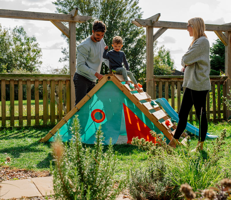 Plum® My First Wooden Playcentre, Outdoor Play Equipment Learning SPACE
