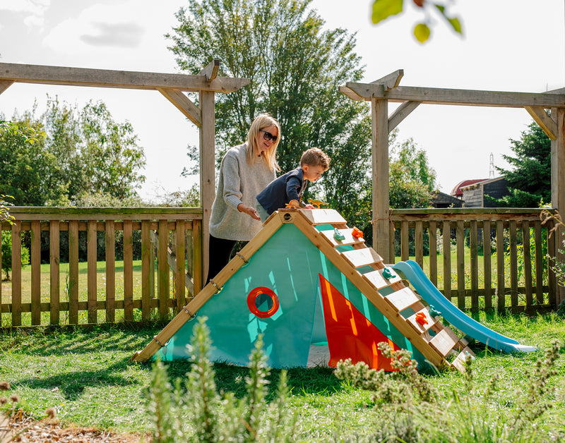 Plum® My First Wooden Playcentre, Outdoor Play Equipment Learning SPACE
