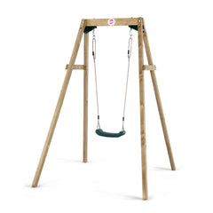 Plum® Wooden Single Swing Set, Swings Learning SPACE