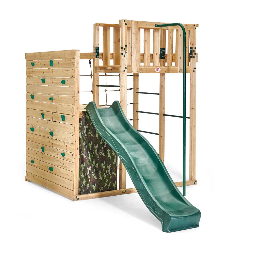 Plum® Wooden Climbing Cube XL, Outdoor Play Equipment Learning SPACE