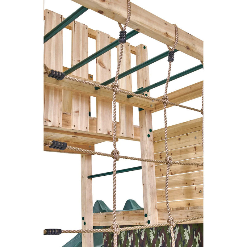 Plum® Wooden Climbing Cube XL, Outdoor Play Equipment Learning SPACE