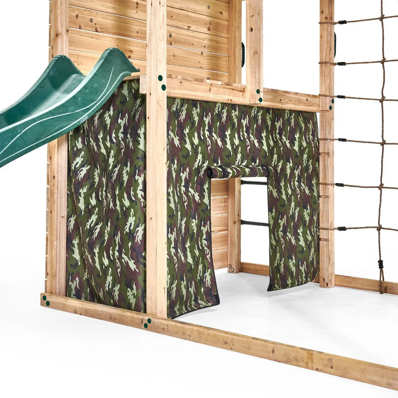 Plum® Wooden Climbing Cube XL, Outdoor Play Equipment Learning SPACE