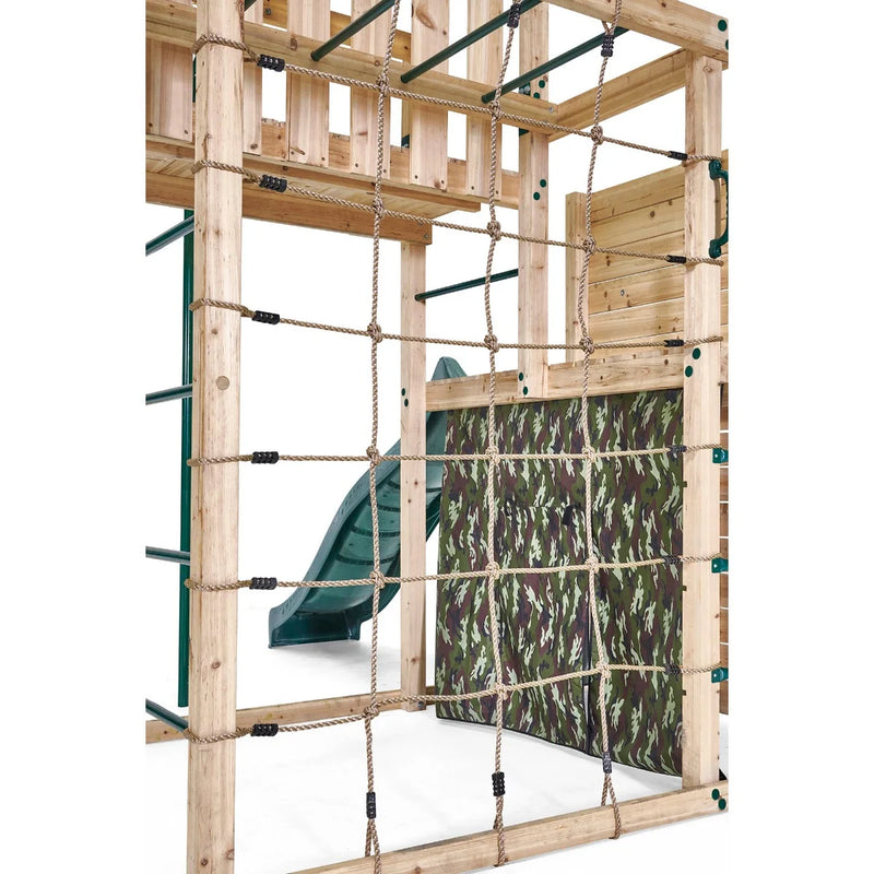 Plum® Wooden Climbing Cube XL, Outdoor Play Equipment Learning SPACE